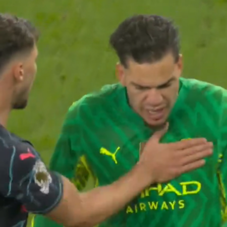 Vídeo: substituição deixou Ederson furioso