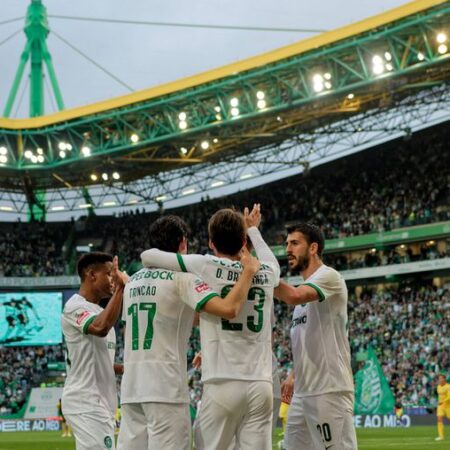 Números do Sporting campeão