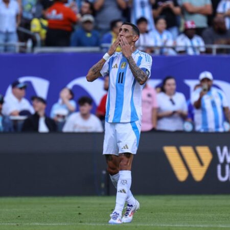 Publicação de Di María agita Argentina