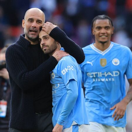 Guardiola apoia permanência de Bernardo Silva: “É uma joia”