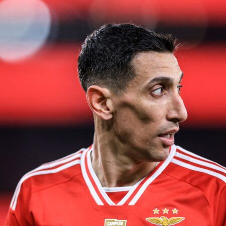 Di María Fora do Jogo do Benfica por Lesão