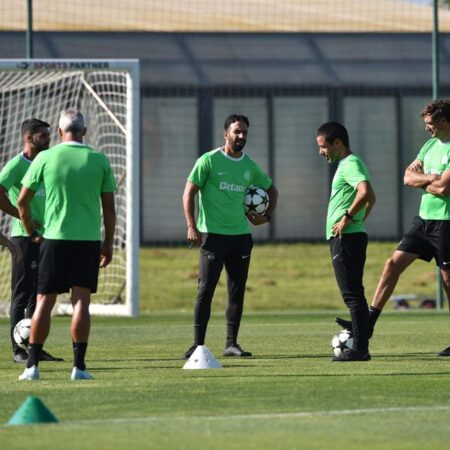 Eduardo Quaresma ausente do treino do Sporting