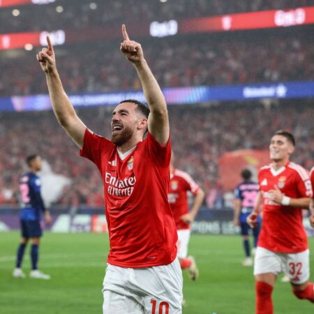 Benfica Brilha com Vitória de 4-0 sobre o Atlético Madrid na Champions