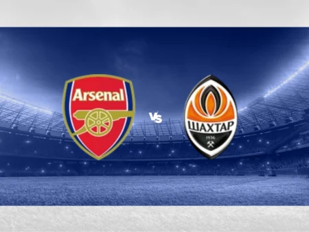 [PROGNÓSTICO] Arsenal FC vs Shakhtar Donetsk (Liga dos Campeões – 22/10/24)