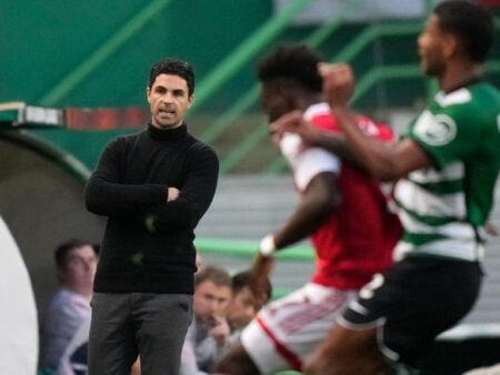 Mikel Arteta destaca o coletivo do Sporting antes de duelo decisivo