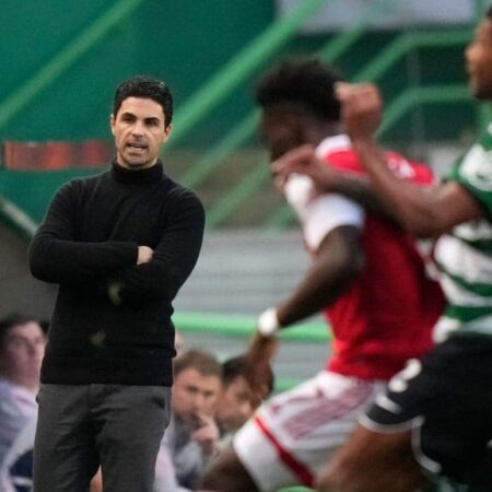 Mikel Arteta destaca o coletivo do Sporting antes de duelo decisivo