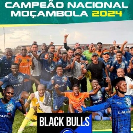 Black Bulls são campeões nacionais de futebol (Moçambola)