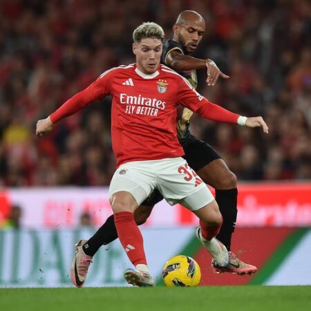 Dois Jogadores Disputam Vaga no Meio-Campo do Benfica