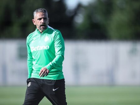 Primeiro treino de Rui Borges no Sporting: União e agressividade como foco