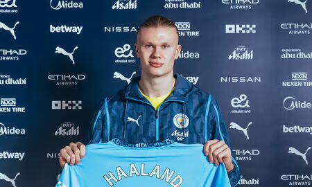 Erling Haaland renova contrato com o Manchester City até 2034