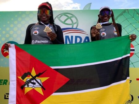 Duplas nacionais conquistam torneio internacional de voleibol em Angola